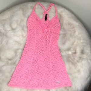 VS Lacie Racerback Teddy Hot Pink